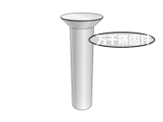 米制平頭鉚釘 ASME B18.1.3M