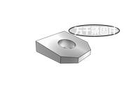 結(jié)構(gòu)工程用高強度摩擦螺栓用8°方斜墊圈 BS 4395