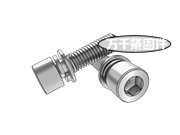 內(nèi)六角圓柱頭螺釘和小平墊、彈墊圈組合（企標(biāo)） ISO 10644G