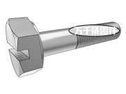 六角頭開(kāi)槽螺栓 MS 9122